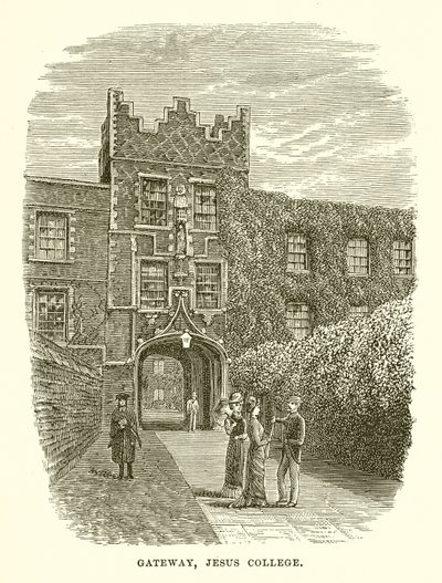Brána, Jesus College od English School