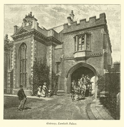 Brána, Lambethský palác od English School