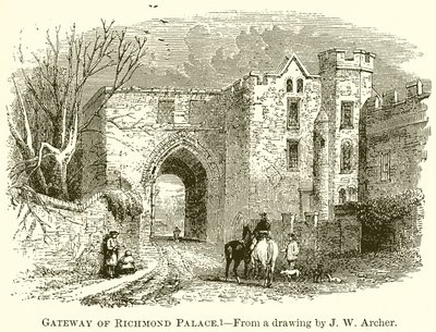 Brána Richmondského paláce od English School