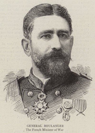 General Boulanger (rytina) od English School