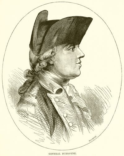 Generál Burgoyne od English School