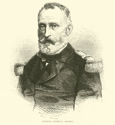 Generál Clement Thomas, březen 1871 od English School
