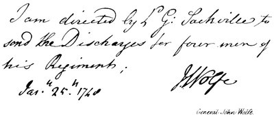 Generál John Wolfe od English School