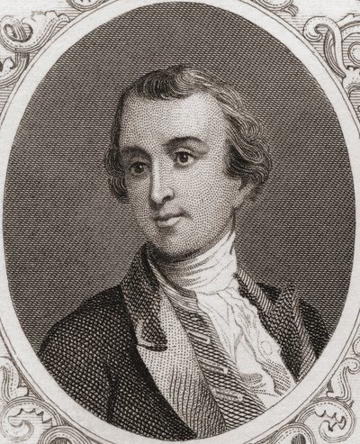 Generál Joseph Reed (rytina) od English School