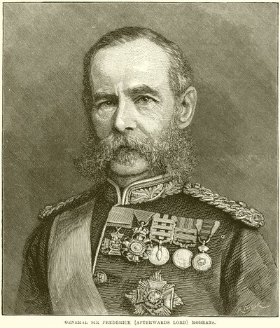 Generál Sir Frederick (Afterwards Lord) Roberts od English School