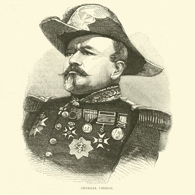 Generál Uhrich, září 1870 od English School