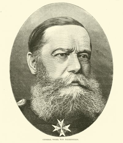 Generál Vogel von Falkenstein, září 1870 od English School