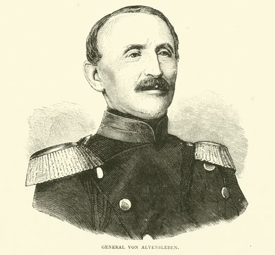 Generál von Alvensleben, listopad 1870 od English School