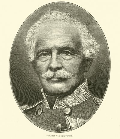 Generál von Hartmann, říjen 1870 od English School