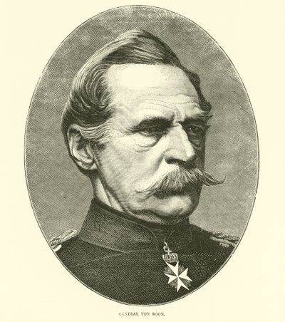 Generál von Roon, srpen 1870 od English School