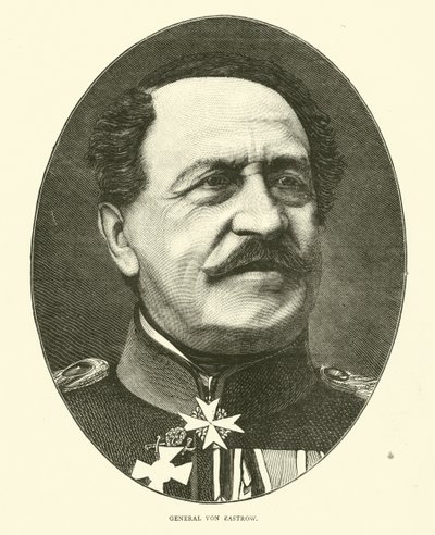 Generál von Zastrow, září 1870 od English School