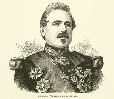 Generál dAurelles de Paladines, prosinec 1870 od English School