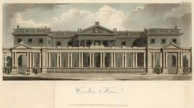 Celkový pohled na Carlton House od English School