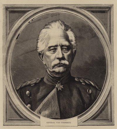 Generál von Steinmetz (rytina) od English School