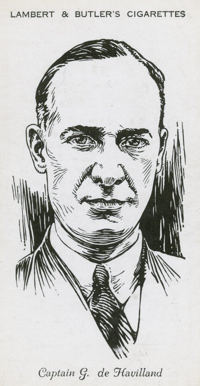 Geoffrey de Havilland , anglický letec a letecký konstruktér a výrobce od English School