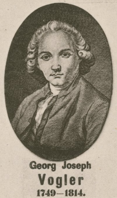 Georg Joseph Vogler (rytina) od English School