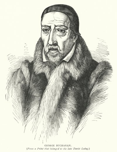 George Buchanan (rytina) od English School