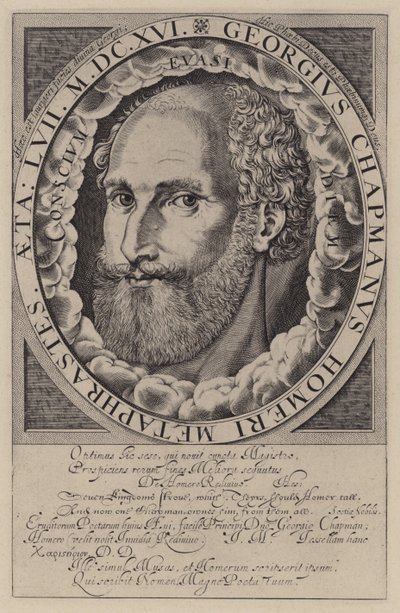 George Chapman , anglický dramatik, překladatel a básník od English School