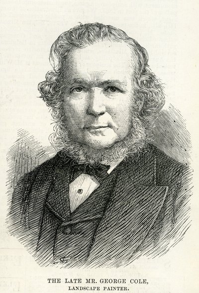 George Cole (1810-83) z The Illustrated London News 29. září 1883 od English School