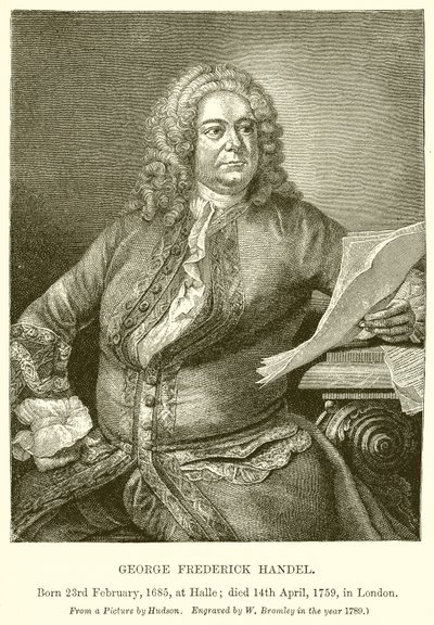 George Frederick Händel od English School