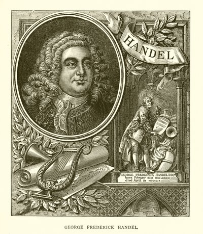 George Frederick Händel od English School