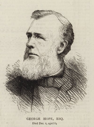George Hope, Esquire (rytina) od English School