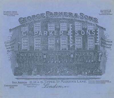 Obchod George Parker & Sons od English School