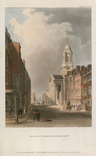 George Street, Hannoverské náměstí od English School
