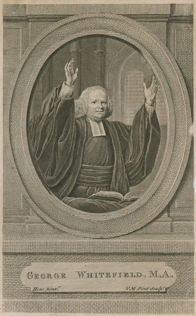 George Whitefield, MA, jeden ze zakladatelů metodismu od English School