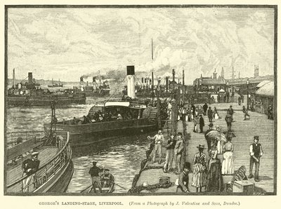 Georges Landing-Stage, Liverpool od English School