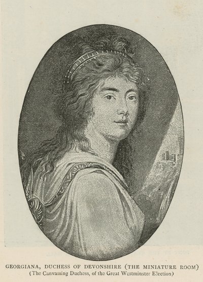 Georgiana, vévodkyně z Devonshire od English School