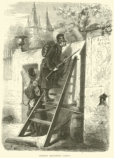 Německá výprava, říjen 1870 od English School