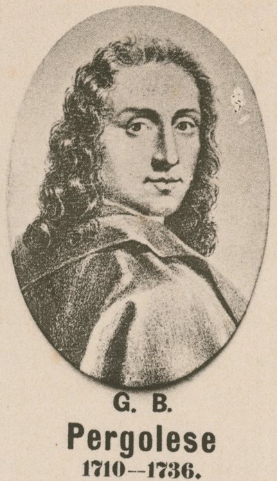 Giovanni Battista Pergolesi (hlubotisk) od English School