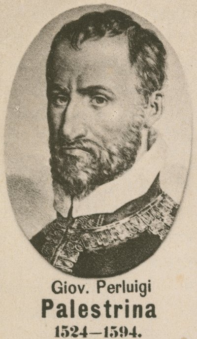 Giovanni Pierluigi da Palestrina (rytiny) od English School