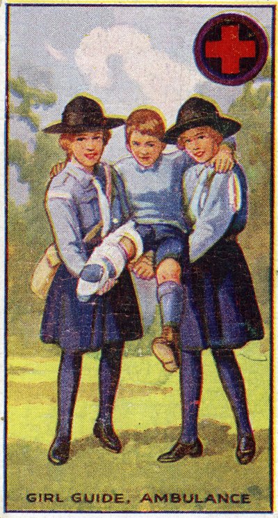 Odznak sanitky průvodkyně, 1923 od English School