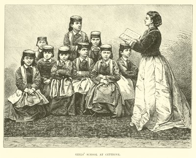 Dívčí škola v Cettigne od English School