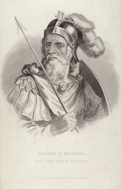 Godfrey z Boulogne od English School