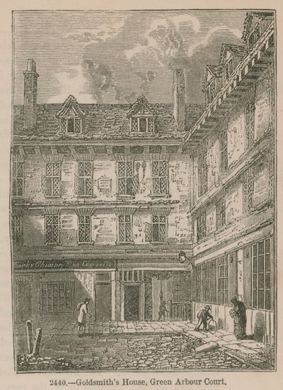 Goldsmiths House, Green Arbor Court, Londýn od English School