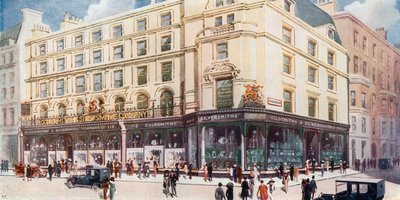 Goldsmiths & Silversmiths Company Ltd, z 112 Regent Street od English School