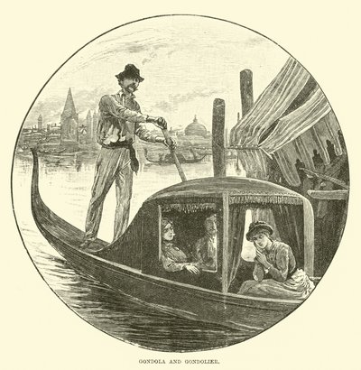 Gondola a Gondoliér od English School