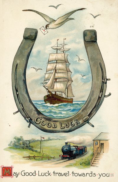 Hodně štěstí (color litho) od English School