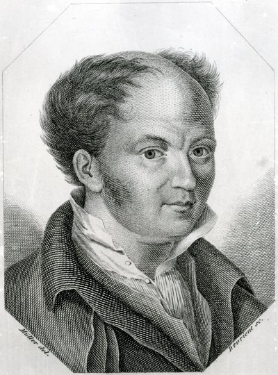 Gottfried Weber (1779-1839) (rytina) od English School