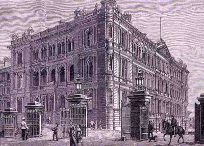Vládní budovy, Macquarie Street, Sydney, Austrálie, z 