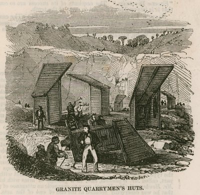 Granite Quarrymens Huts, Rubislaw, Aberdeen od English School