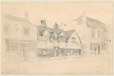 Gravel Pit Alms Houses, Notting Hill Gate, Londýn od English School