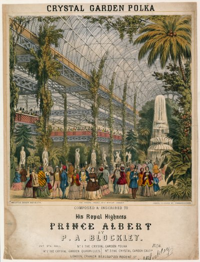 Velká výstava, 1851, Crystal Garden Polka od English School