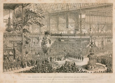 Velká výstava, 1851, zahájení 1. května 1851 od English School