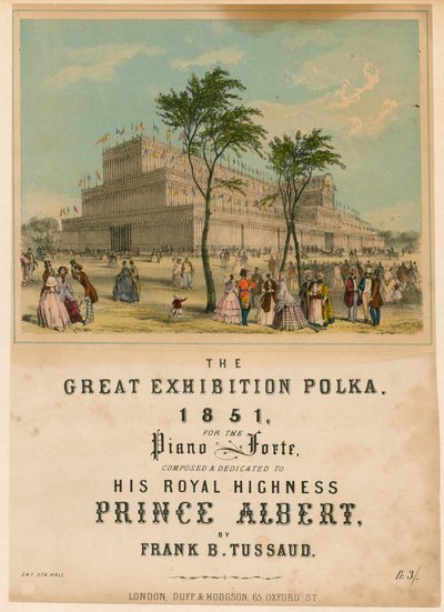 Velká výstava Polka, 1851 od English School