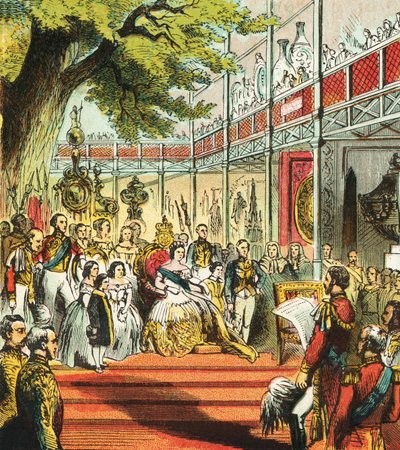 Velká výstava z roku 1851 od English School