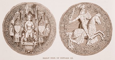 Velká pečeť Edwarda III od English School
